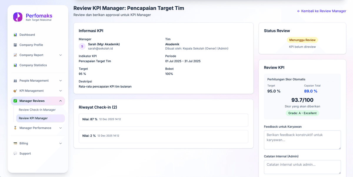 Review & Approval Workflow - View 2